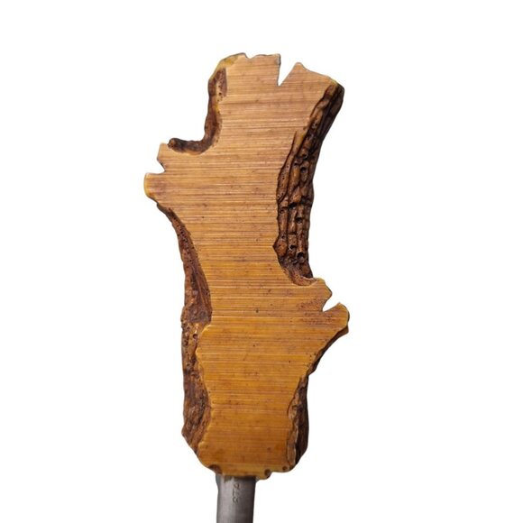 Hawaii Souvenirs Letter Opener Faux Wood Resin Vintage Islands Office Desk - Picture 3 of 7